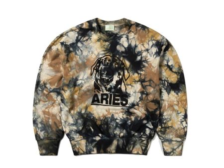 Aries Arise Rottweiler Tie Dye Sweatshirt Discount