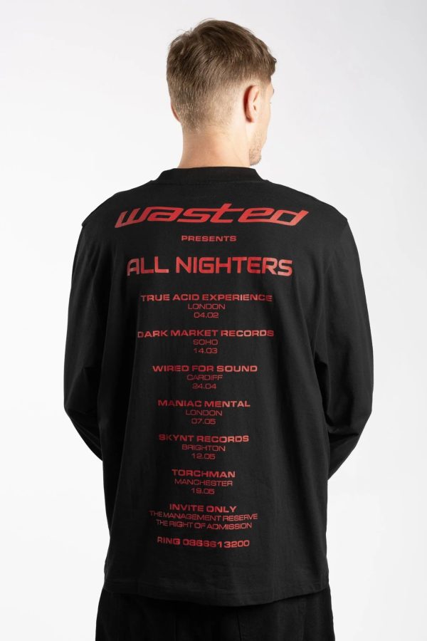 Wasted Paris Fusion Longsleeve - Black Supply