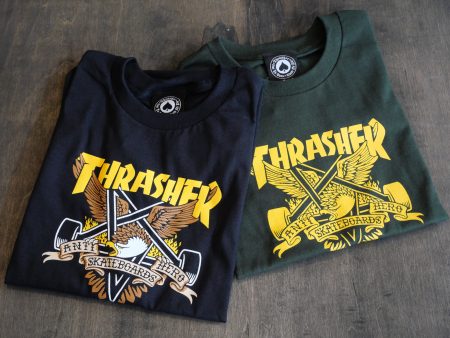 Thrasher x Anti Hero Eaglegram tee Sale