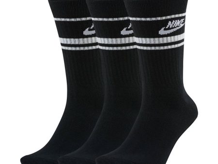 NIKE SPORTSWEAR EVERYDAY ESSENTIAL CREW 3 PACK SOCKS Supply