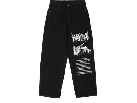 Wasted Paris Vault Casper Pants - Black Cheap