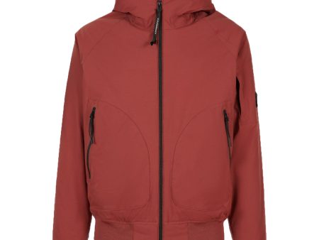 CP Company Pro-Tek Ribbed Hooded Jacket Ketchup For Sale