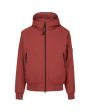 CP Company Pro-Tek Ribbed Hooded Jacket Ketchup For Sale