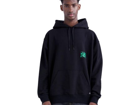 PAM   Perks and Mini MS-DOS Logo Hooded sweat - Black Cheap