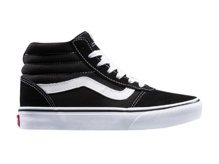 VANS WOMENS WARD HI - BLACK WHITE Online Hot Sale