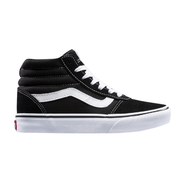 VANS WOMENS WARD HI - BLACK WHITE Online Hot Sale