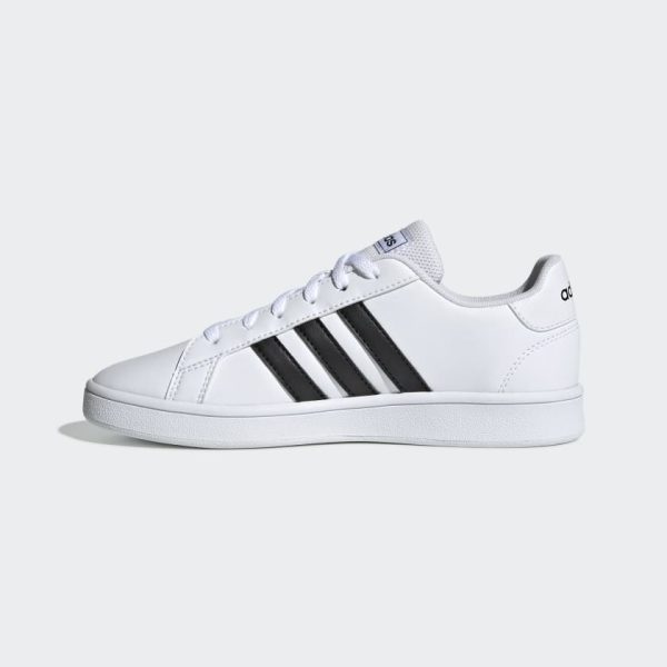 ADIDAS GRAND COURT KIDS - Cloud White   Core Black   Cloud White Supply