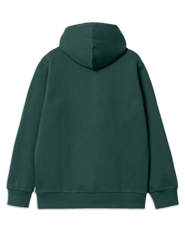 Carhartt Wip Hooded Duck Pond Sweatshirt Juniper on Sale