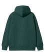 Carhartt Wip Hooded Duck Pond Sweatshirt Juniper on Sale