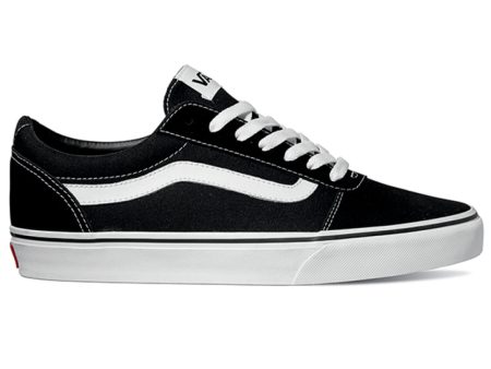 VANS WARD - BLACK WHITE on Sale