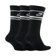 NIKE SPORTSWEAR EVERYDAY ESSENTIAL CREW 3 PACK SOCKS Supply