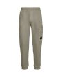 CP Company Brushed & Emerized Diagonal Fleece Cargo Track Pants Silver Online