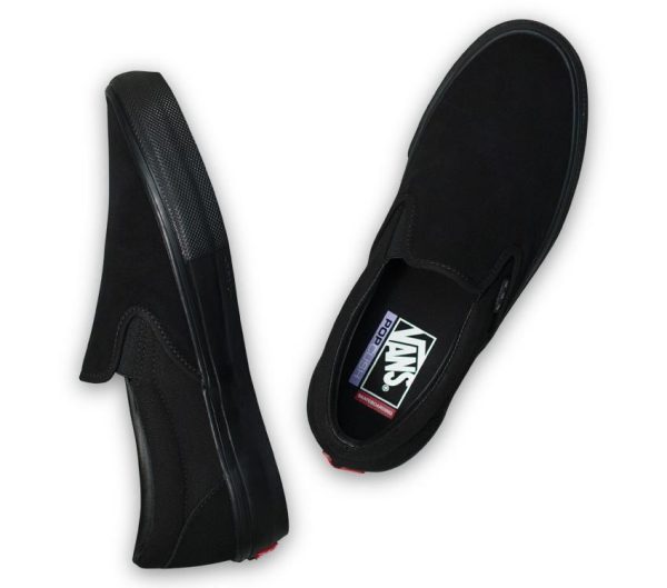 VANS SKATE SLIP ON - BLACK BLACK Fashion