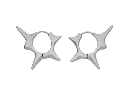 VITALY Fractal Stainless Steel Earrings on Sale