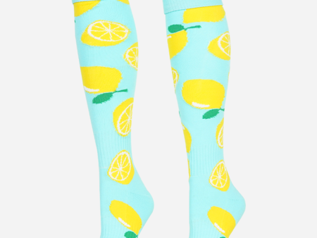 Gryphon Funky Socks Lemon Crush Blue For Sale