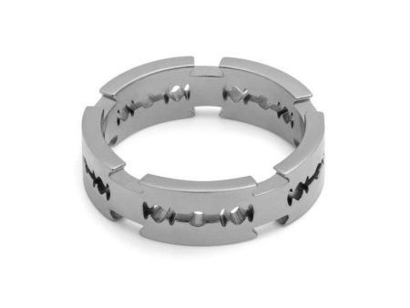 VITALY Razor Stainless Steel Ring Online Hot Sale