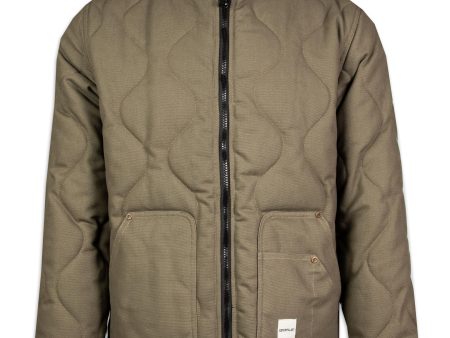 Giacca Uomo Basic Quilted Jacket Military Green Online