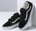 VANS OLD SKOOL V (SUEDE CANVAS) - BLACK TRUE WHITE Hot on Sale