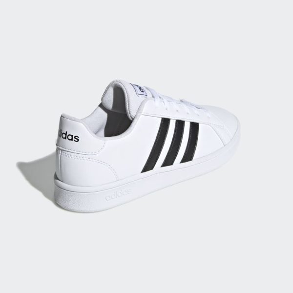 ADIDAS GRAND COURT KIDS - Cloud White   Core Black   Cloud White Supply