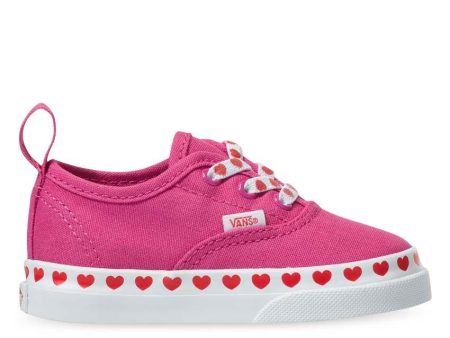 VANS INFANT AUTHENTIC HEART - Fuchsia Purple High Risk Red on Sale