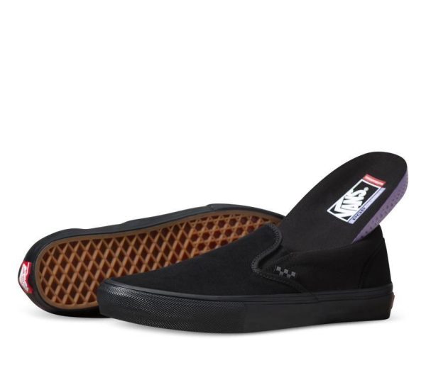 VANS SKATE SLIP ON - BLACK BLACK Fashion