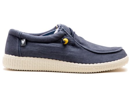 Walk In Pitas Mocassino Uomo Wally Periscope Blu Online Hot Sale