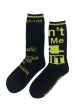 P.A.M.  DON T ASK ME (MARTINE SYMS) DRESS SOCKS BLACK Supply