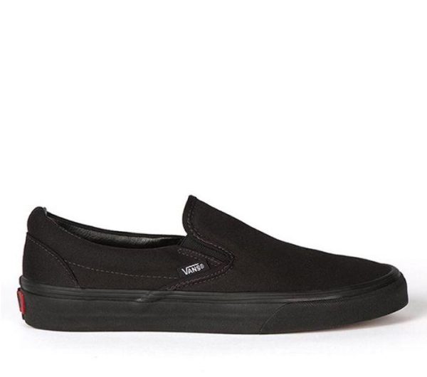 VANS CLASSIC SLIP ON - BLACK BLACK For Sale