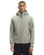 CP Company C.P. Shell-R Detachable Hood Jacket Silver Sage Online Hot Sale