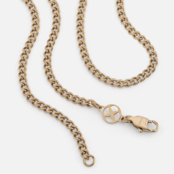 VITALY Cuban Chain Gold Necklace on Sale