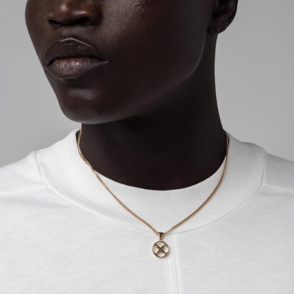 VITALY Glyph Gold Necklace Online now