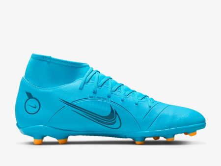 NIKE SUPERFLY 8 CLUB FG MG - CHLORINE BLUE LASER ORANGE Discount