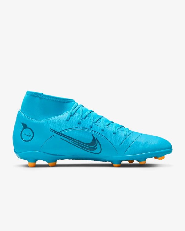 NIKE SUPERFLY 8 CLUB FG MG - CHLORINE BLUE LASER ORANGE Discount