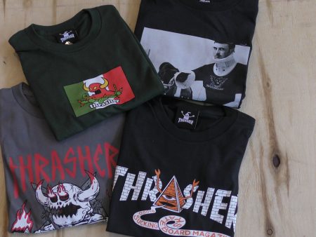 Thrasher x Toy machine tees Online