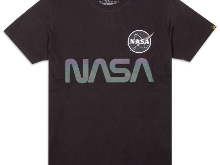 T-Shirt Uomo Alpha Industries Raimbow Nasa Supply