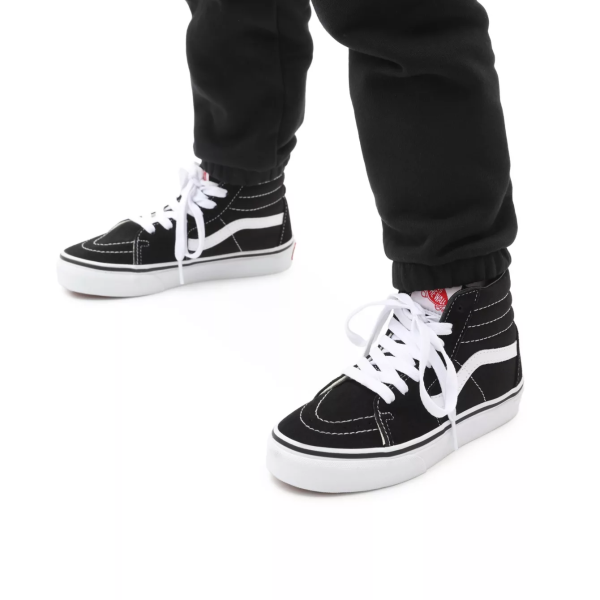 VANS KIDS SK8 HI - BLACK TRUE WHITE Hot on Sale