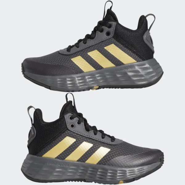 ADIDAS YOUTH OWNTHEGAME 2.0 - Grey Five   Matte Gold   Core Black Supply