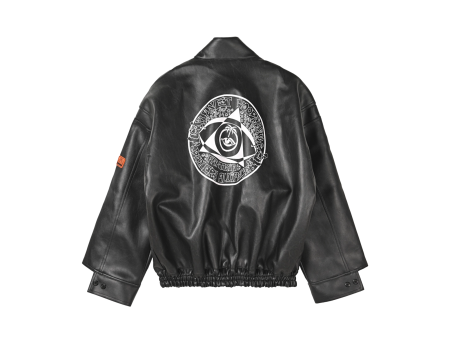 Woodensun Gnome-1 Leather Suede Jacket - Black Fashion