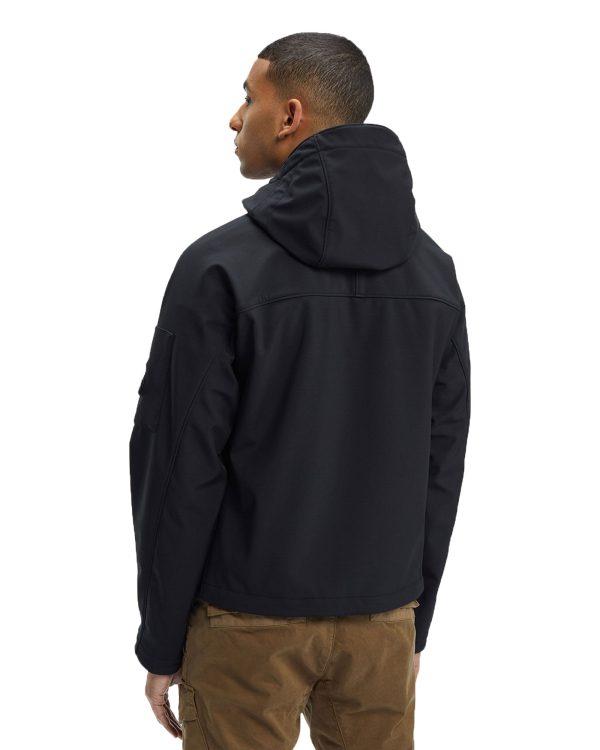 CP Company C.P. Shell-R Hooded Jacket Nero For Discount