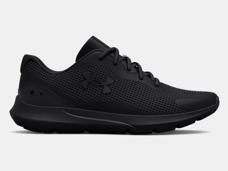 UNDER ARMOUR UA SURGE 3 - BLACK BLACK For Cheap