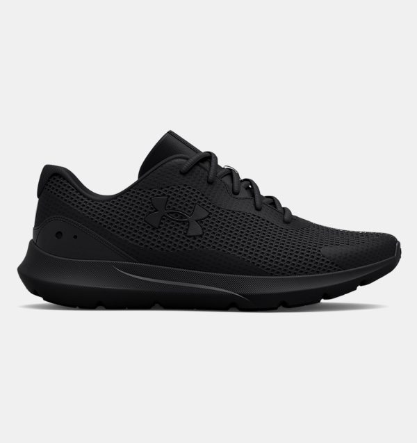 UNDER ARMOUR UA SURGE 3 - BLACK BLACK For Cheap