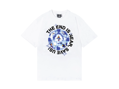 Woodensun Save Us T-Shirt - White on Sale