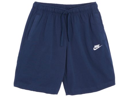 Short Uomo Nike Club Basic Logo Blu Online Sale