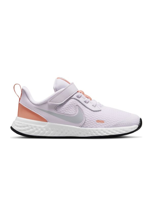 NIKE KIDS REVOLUTION 5 (PSV) - LIGHT VIOLET METALLIC PLATNIUM Cheap