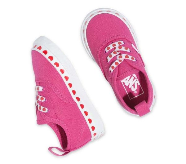 VANS INFANT AUTHENTIC HEART - Fuchsia Purple High Risk Red on Sale