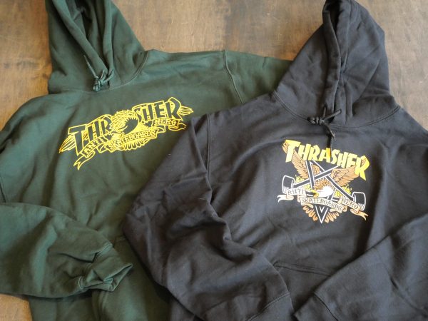 Thrasher x Anti Hero Hoodie For Cheap