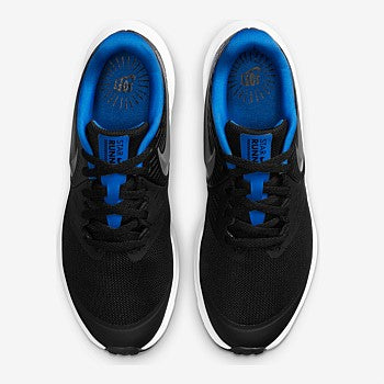 NIKE YOUTH STAR RUNNER 2 (GS) - BLACK GAME ROYAL-WHITE on Sale