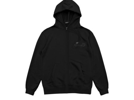 Wasted Paris Boiler Reset Zip Up Hoodie - Black For Cheap