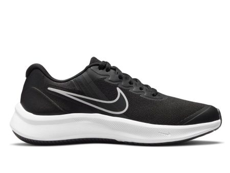 NIKE YOUTH STAR RUNNER 3 (GS) = BLACK DK SMOKE GREY on Sale