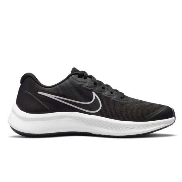 NIKE YOUTH STAR RUNNER 3 (GS) = BLACK DK SMOKE GREY on Sale